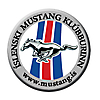Mustang Logo Króm